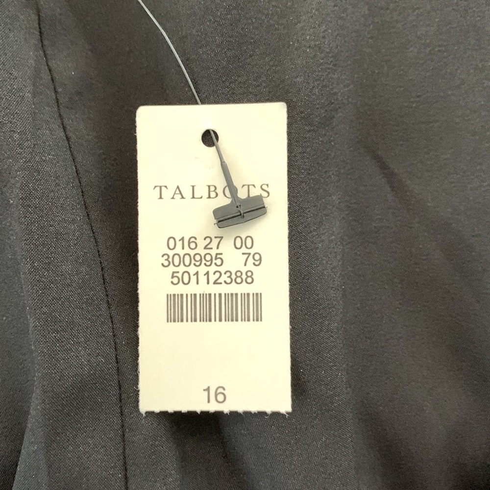 Talbots Gold Polka Dot Ankle Pant sz16 NWT - Picture 14 of 15